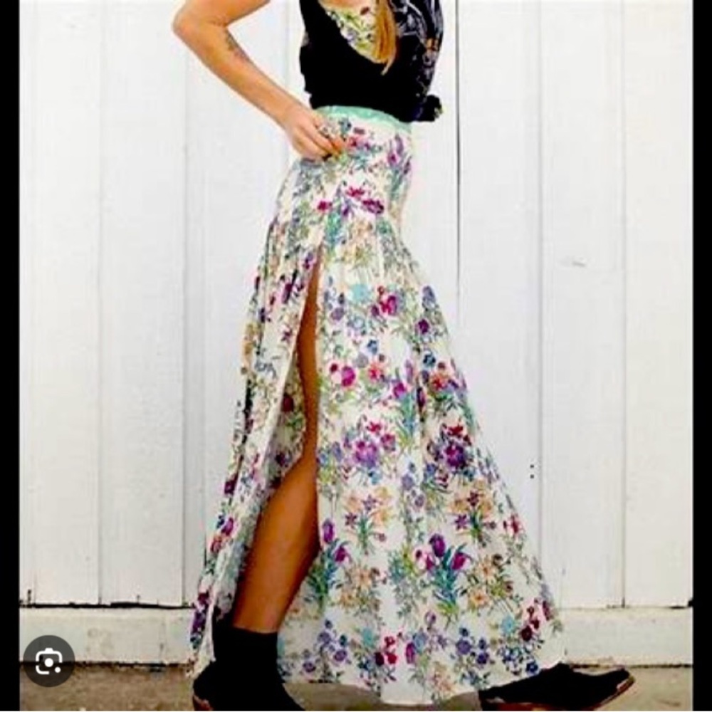 Spell Gypsy queen maxi skirt